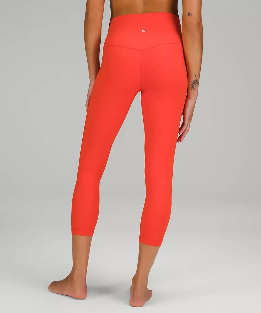 lululemon Align™ High-Rise Crop 23 - solar orange 3