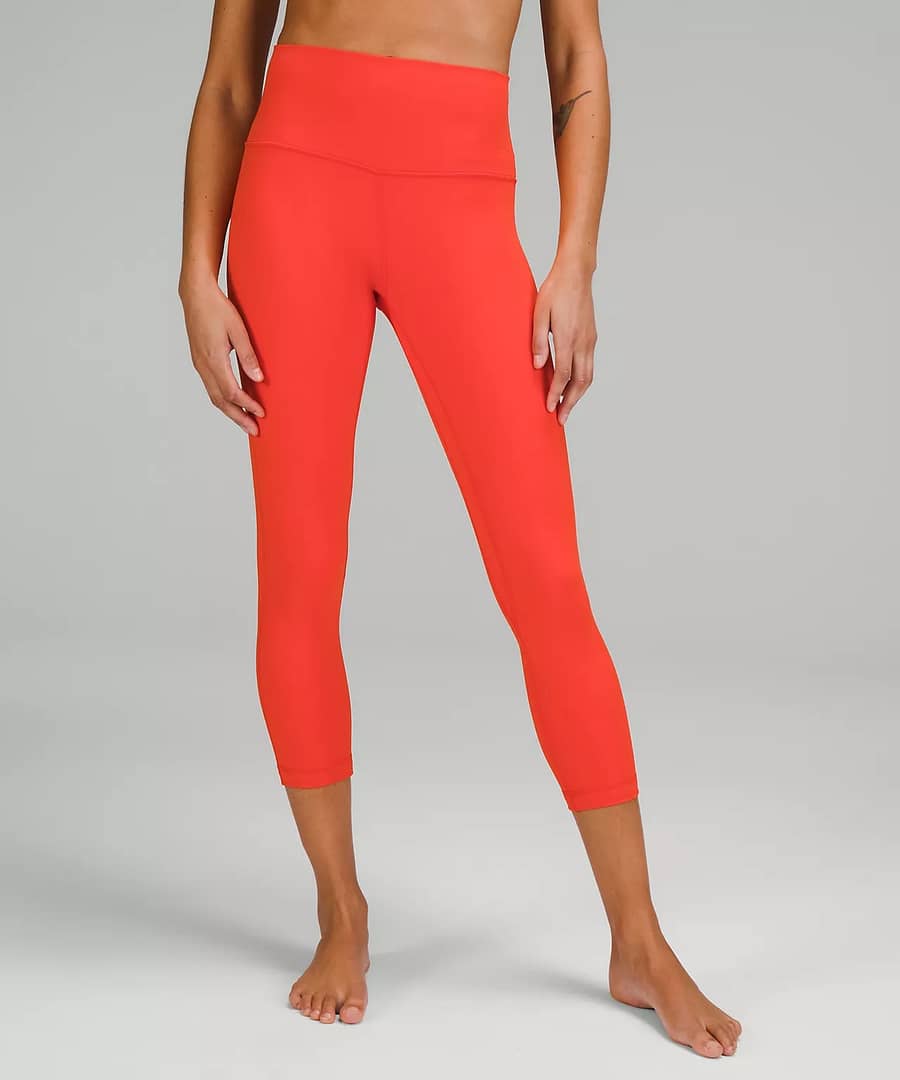 lululemon Align™ High-Rise Crop 23 - solar orange