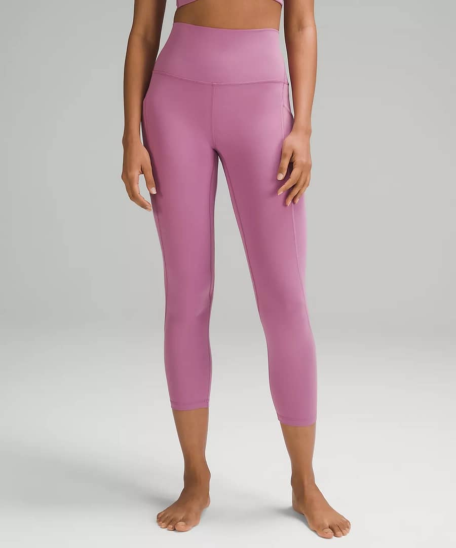 lululemon Align™ High-Rise Crop with Pockets velvet dust