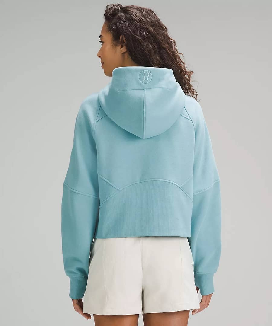 lululemon - Scuba Oversized Half-Zip Hoodie - tidal teal