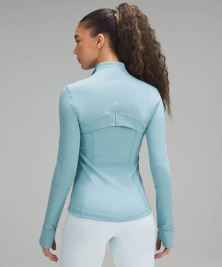 back details of Define Jacket Luon - tidal teal for lululemon upload