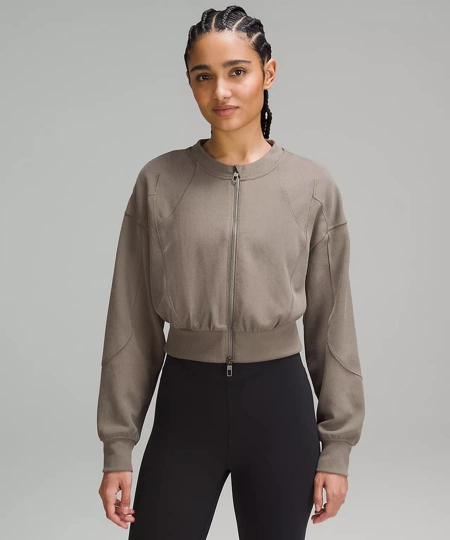 lululemon Ribbed Softstreme Cropped Jacket 2