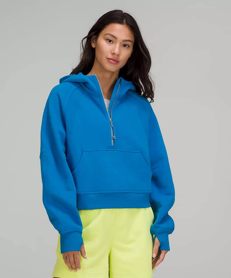 lululemon - Scuba Oversized Half-Zip Hoodie - poolside