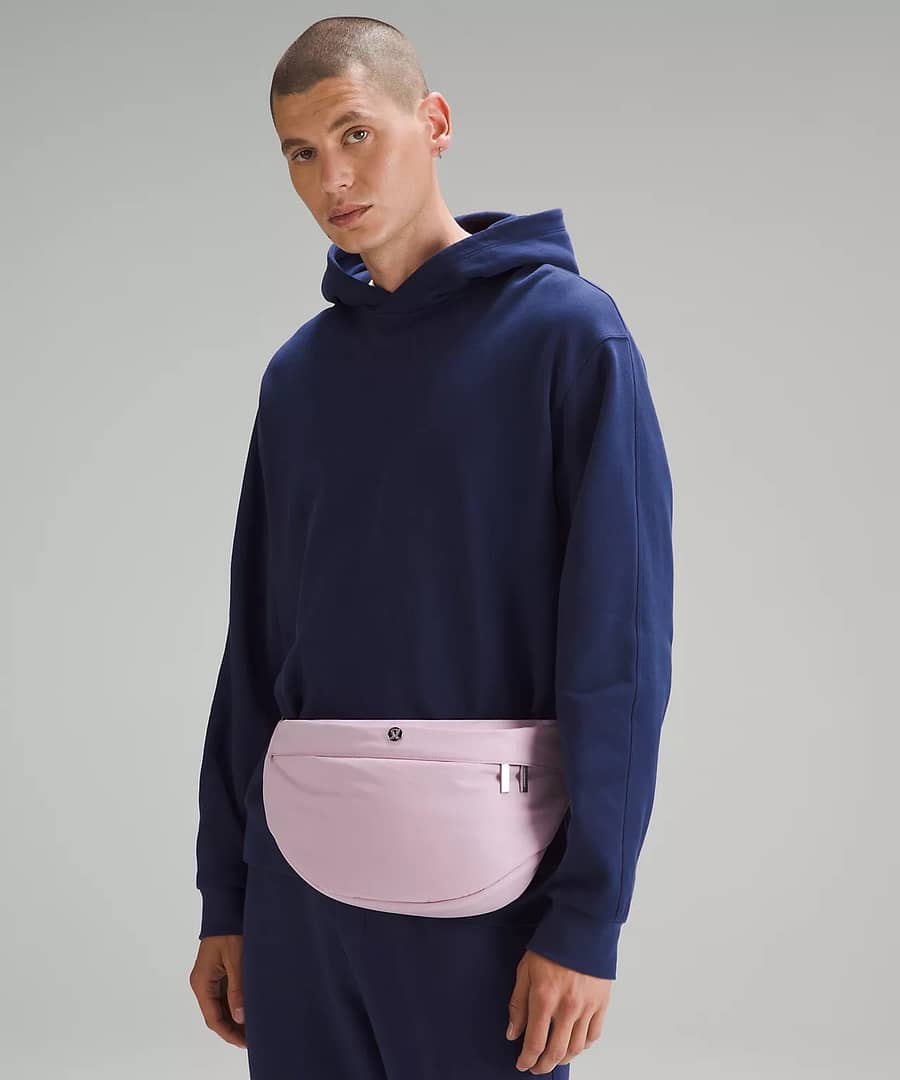 Large Classic Belt Bag 3.5L pink peony 3