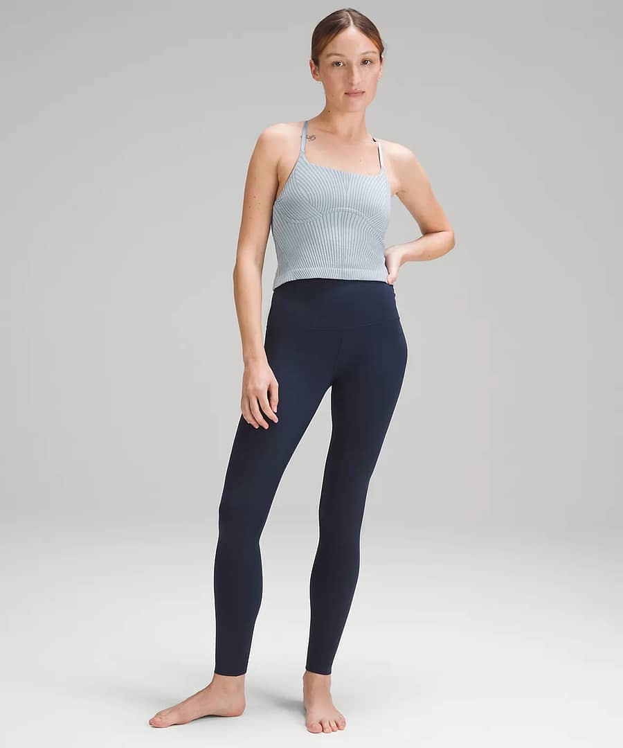 Strappy Seamless Yoga great to pair with Swiftly Tech Short-Sleeve Shirt