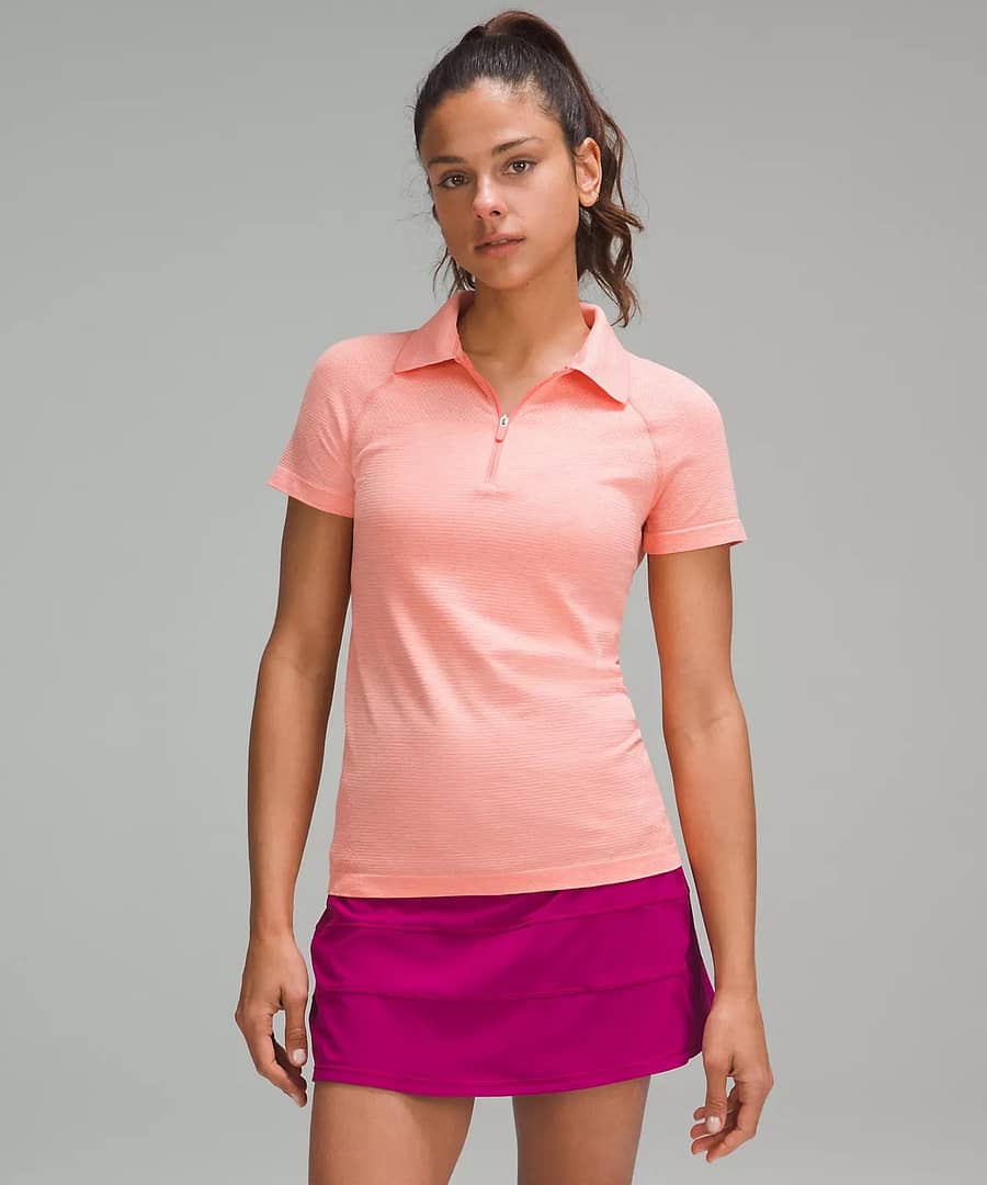 Swiftly Tech Short Sleeve Half-Zip Polo Shirt for lululemon Restocks