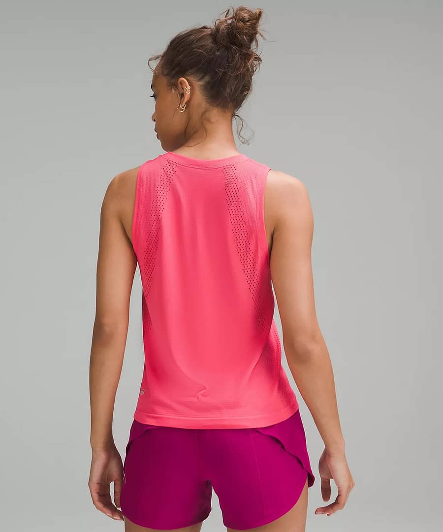 back details of Train to Be Tank Top