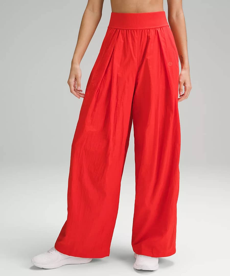 Lightweight Tennis Mid-Rise Track Pants Full Length 2