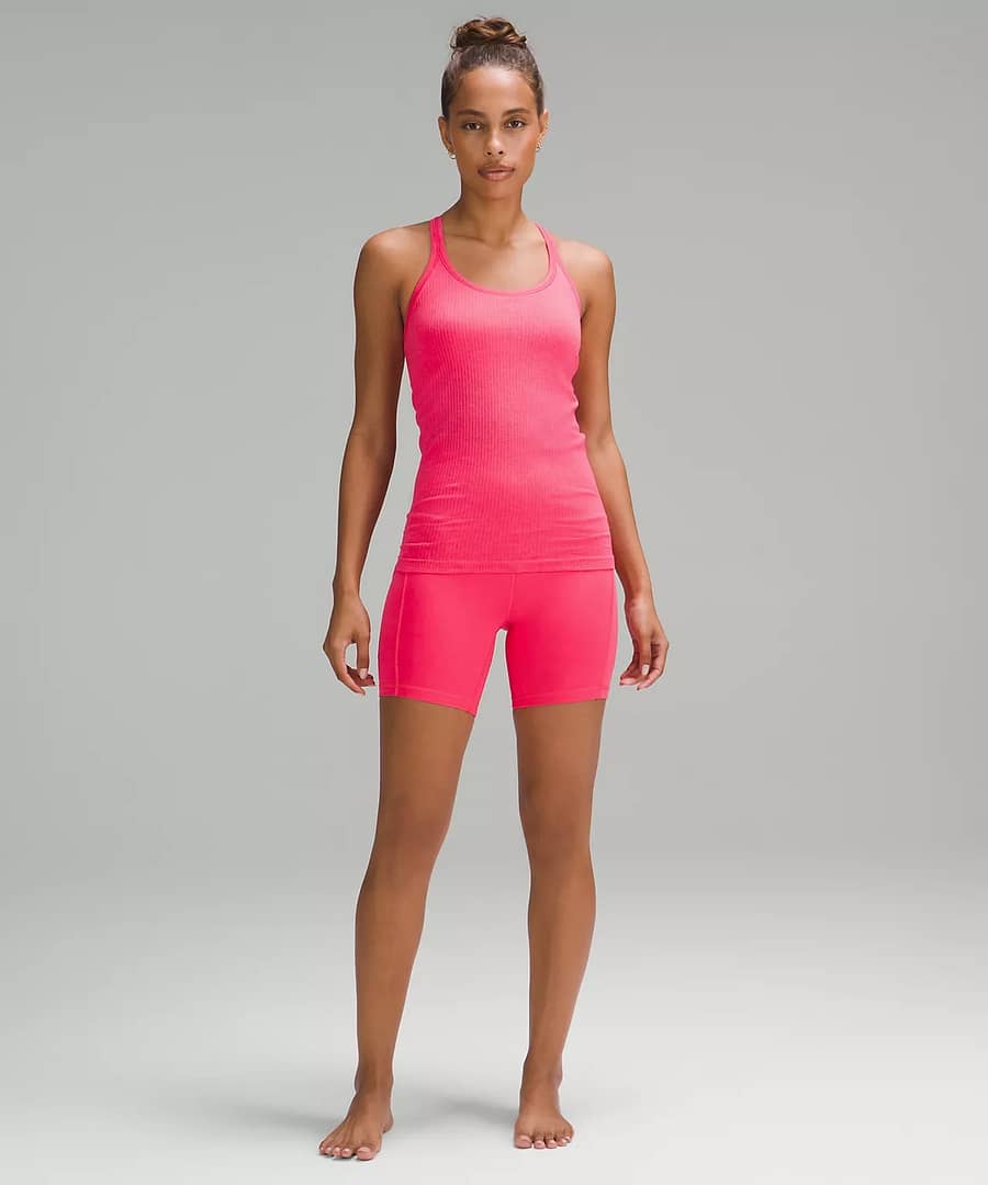 lululemon women's tank top and shorts - Ebb to Street Tank Top - lipgloss to pair with lululemon define jacket to pair with lululemon define jacket