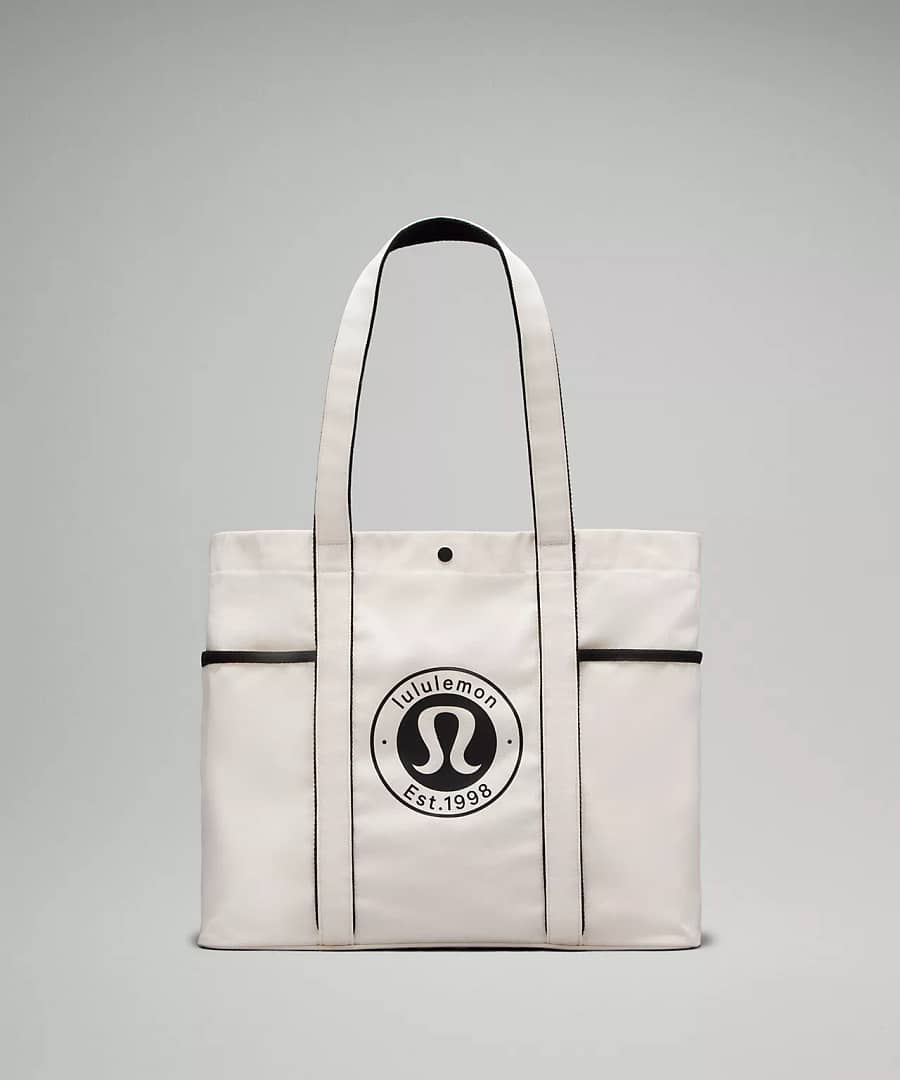 Daily Multi-Pocket Canvas Tote Bag 20L