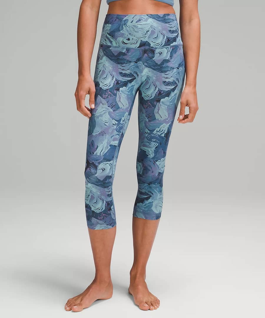 lululemon Align High-Rise Crop 21" stencil dreams multi