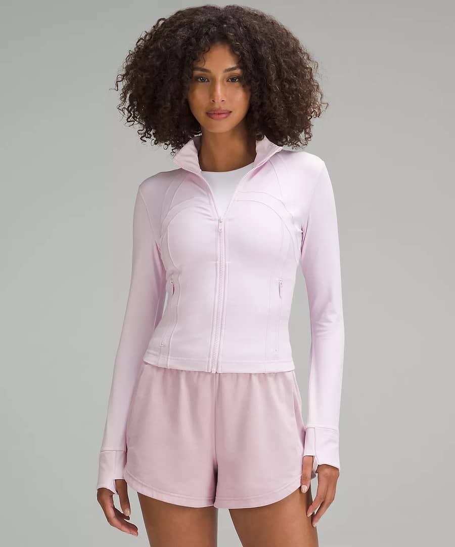 Cropped Define Jacket Nulu meadowsweet pink for Athleisure Fix