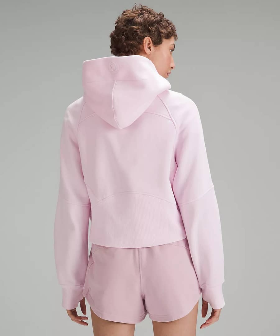 Scuba Oversized Full Zip meadowsweet pink 3