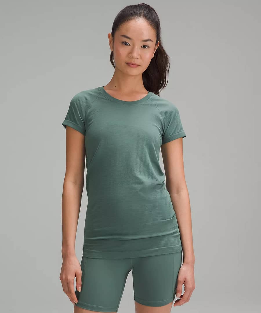 Swiftly Tech Short-Sleeve Shirt 2.0 medium forest