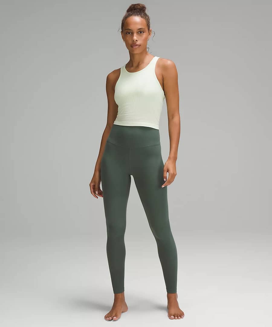 lululemon Align High-Rise Pant 28" dark forest