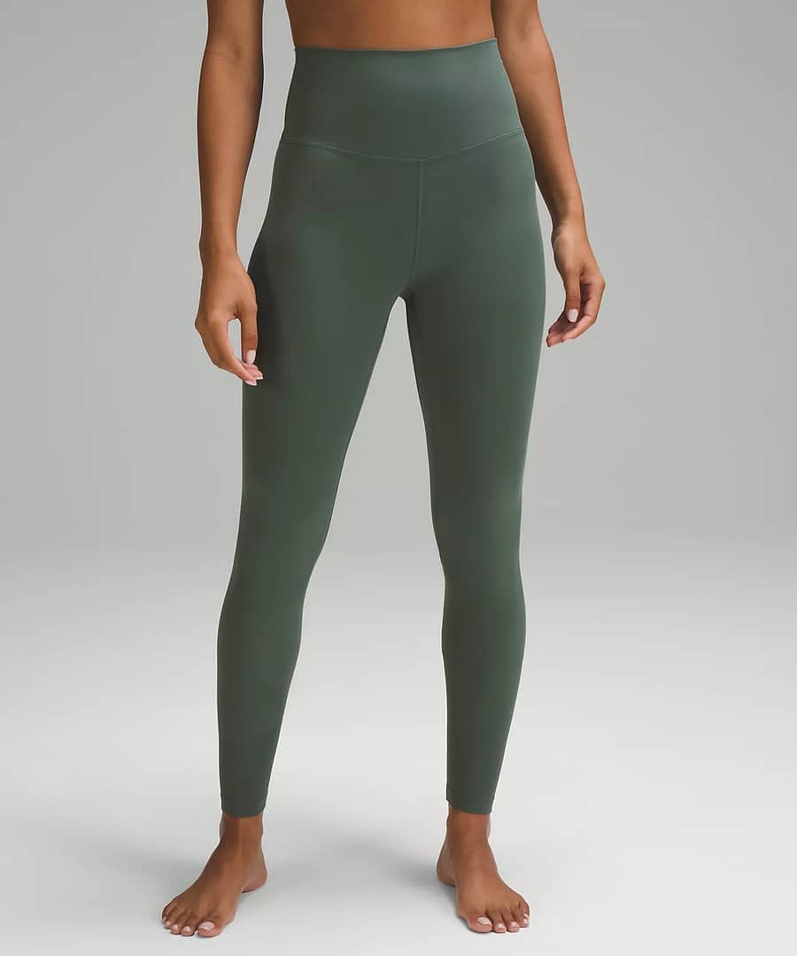 lululemon Align High-Rise Pant 28 dark forest