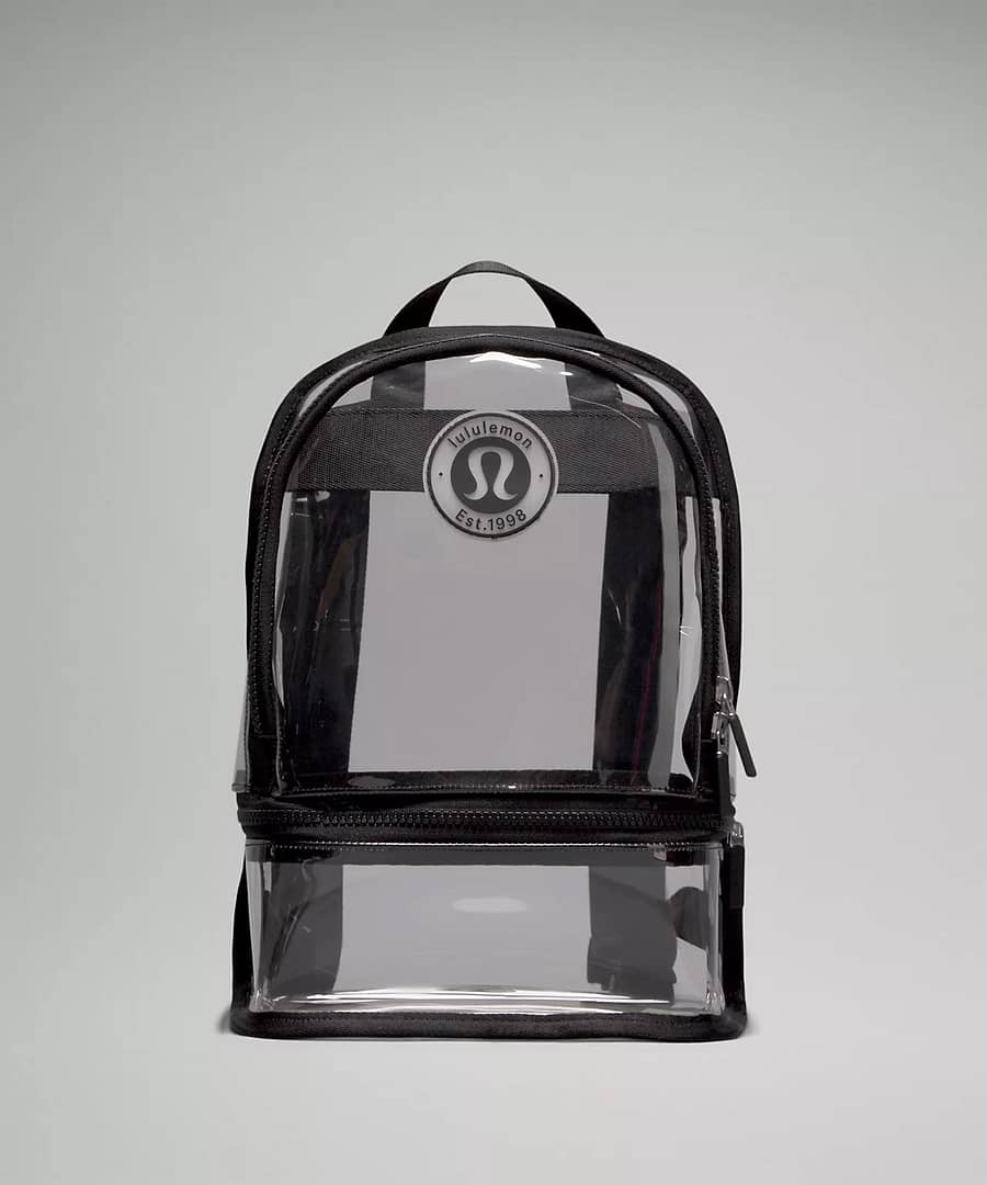 lululemon clear backpack - Clear Backpack Mini 10L Logo