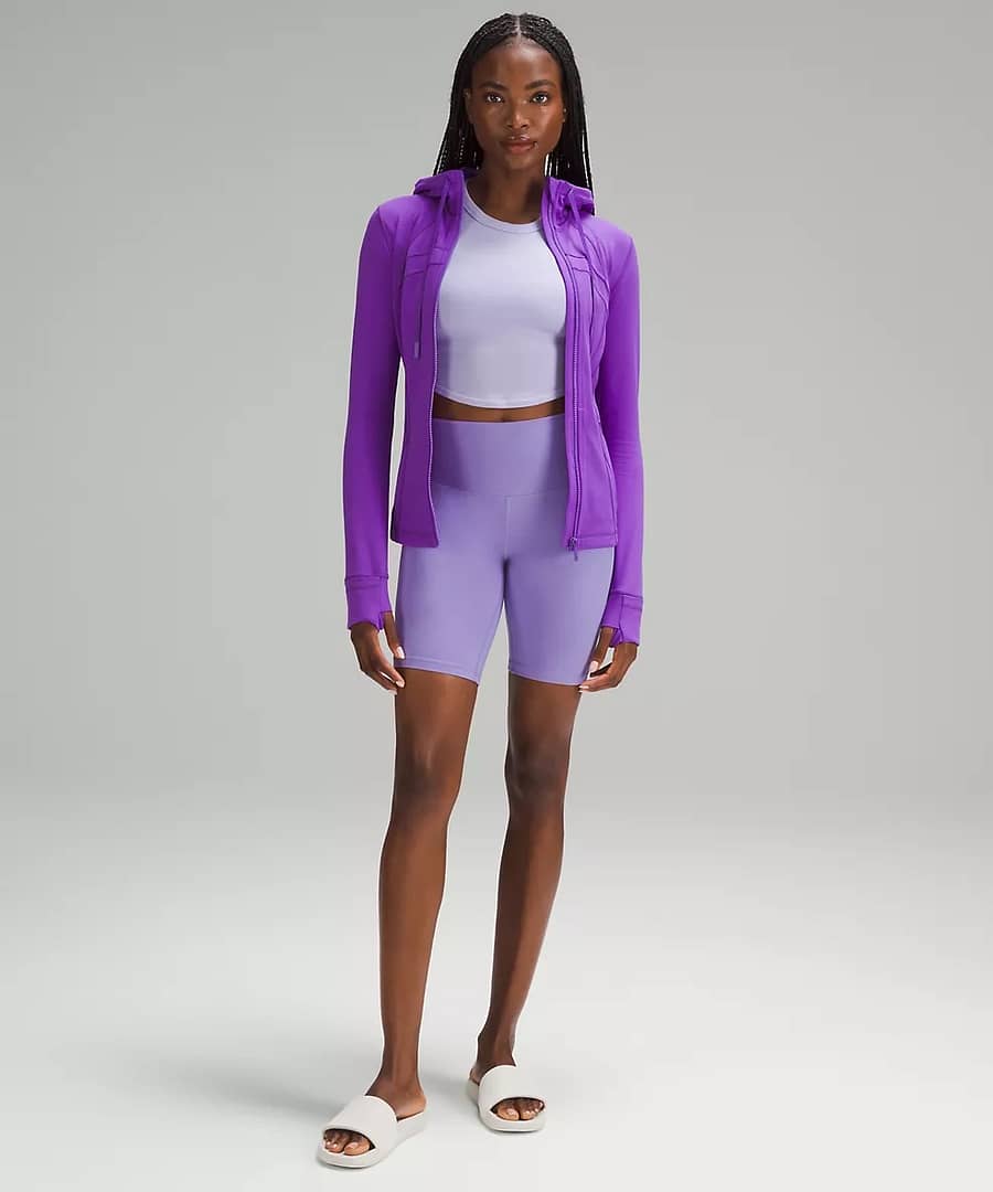 Hooded Define Jacket *Nulu - atomic purple