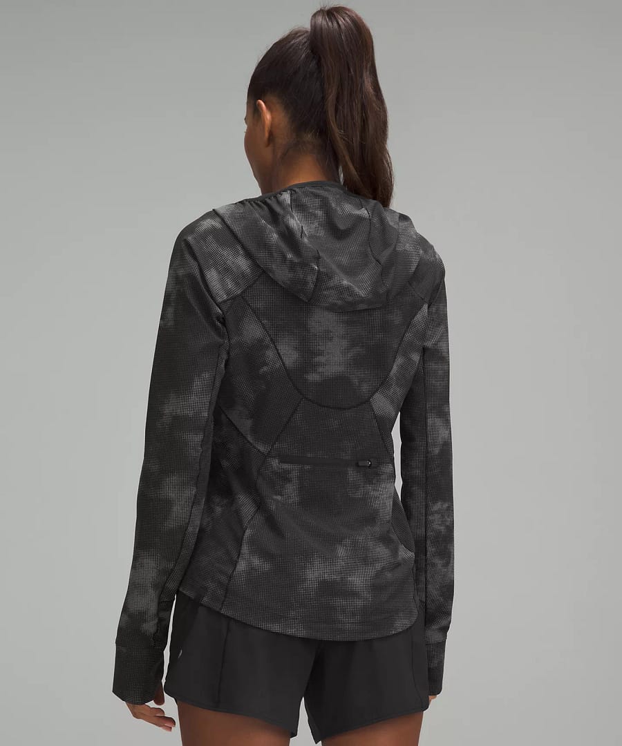 back details Mist Over Windbreaker Reflective for lululemon hooded define jacket