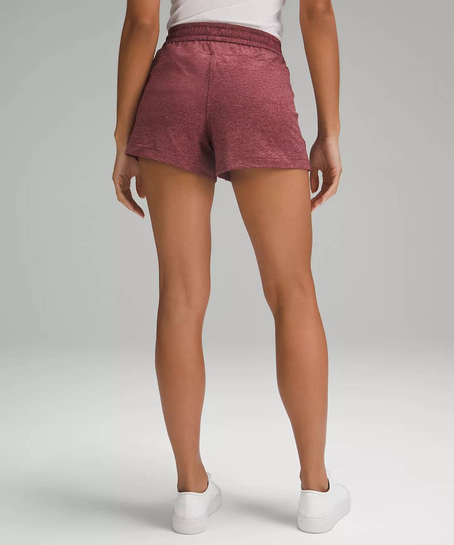 Soft Jersey Relaxed-Fit Mid-Rise Short 4"