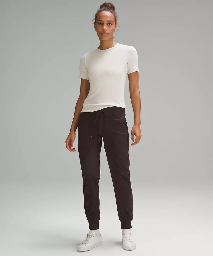 Dance Studio Mid-Rise Jogger Full Length espresso