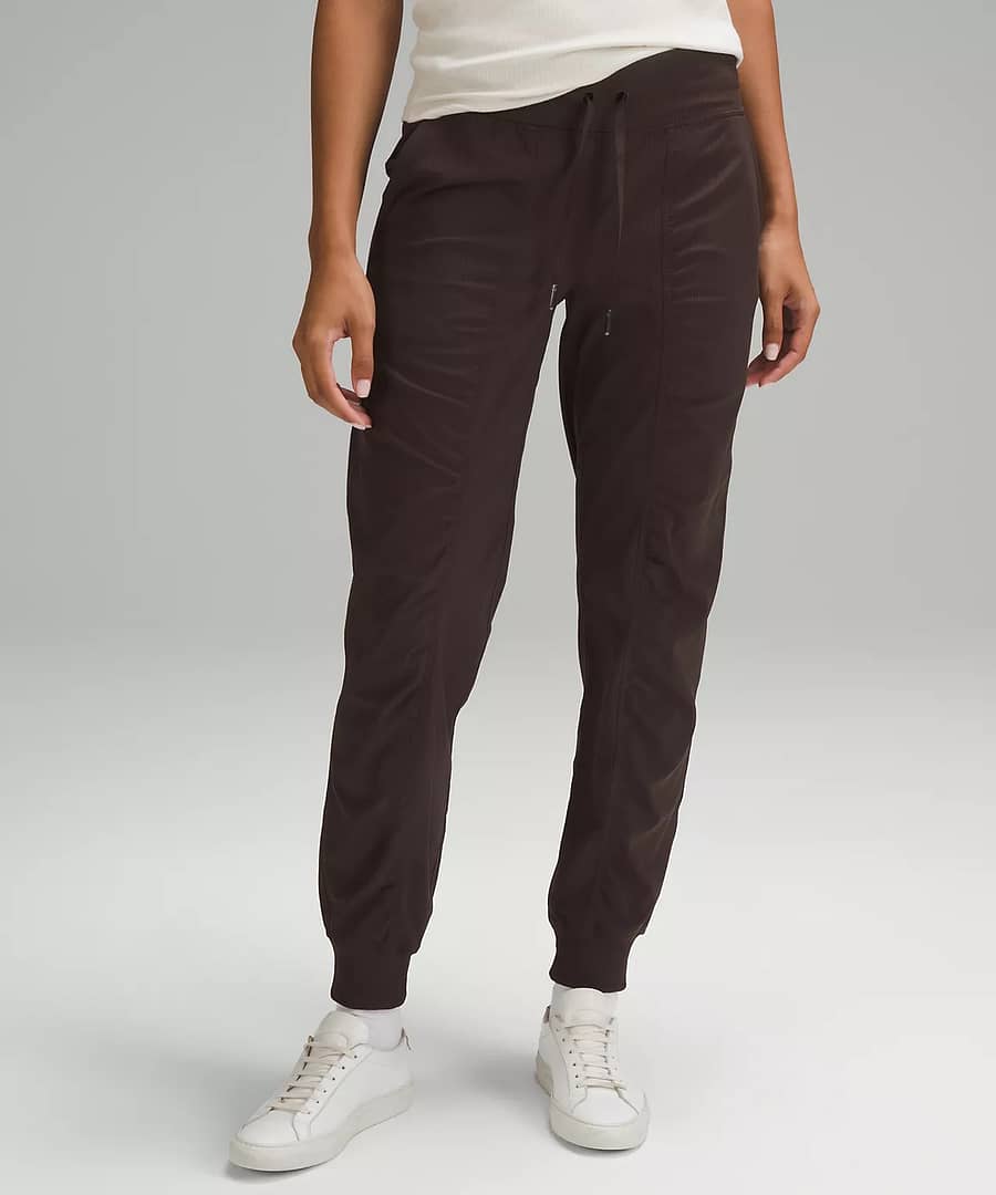 Dance Studio Mid-Rise Jogger Full Length espresso