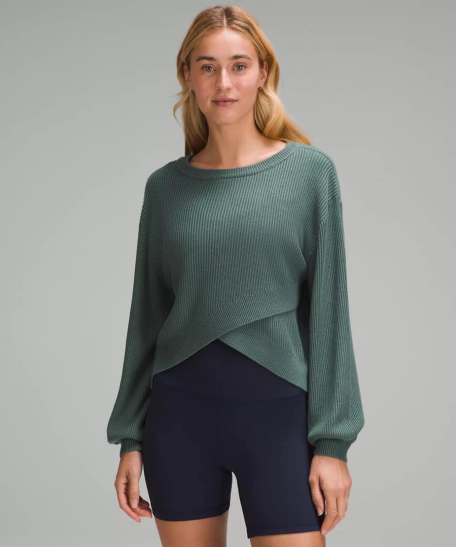 Reversible Crossover Sweater 3