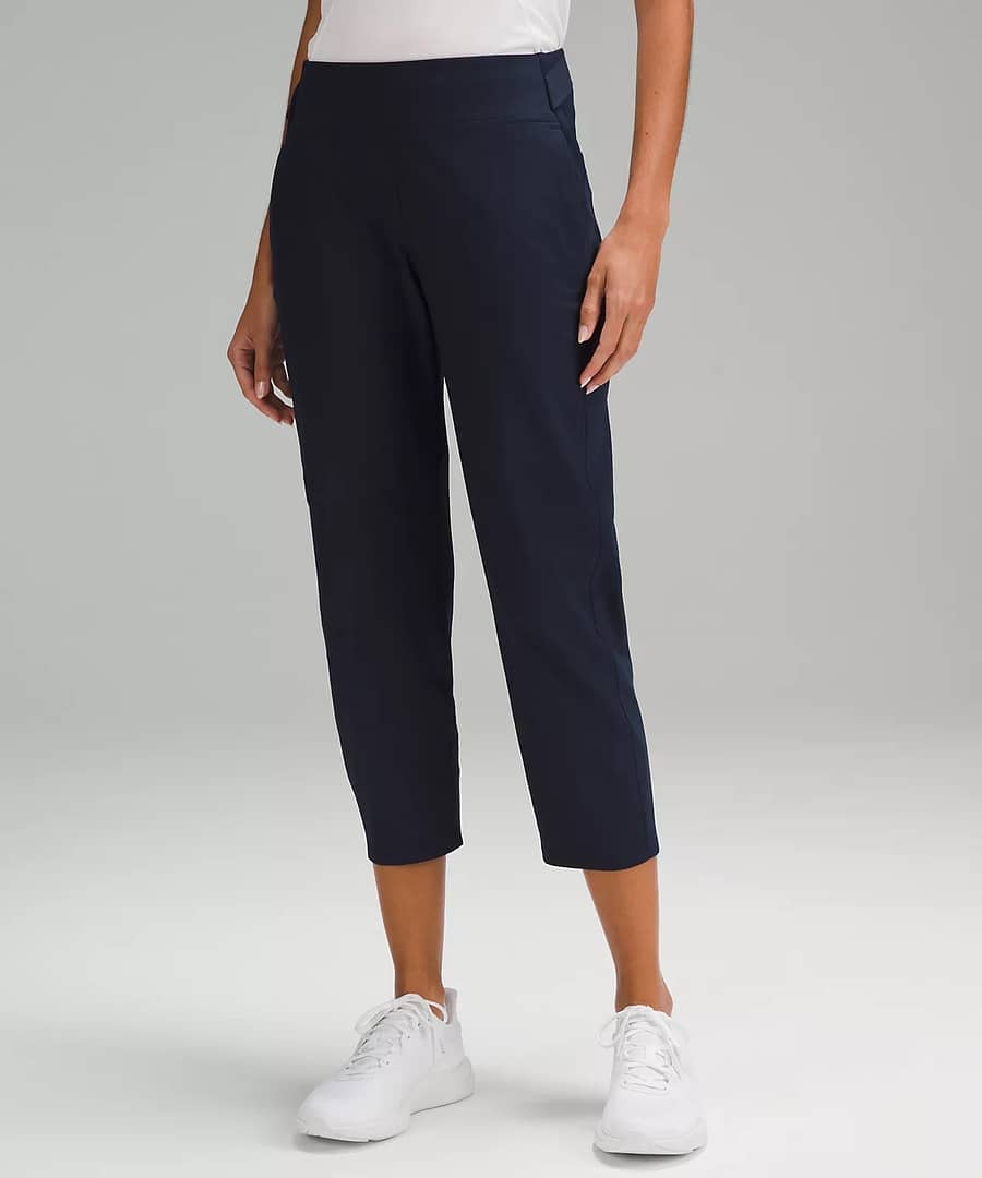 Warpstreme Multi-Pocket Mid-Rise Golf Cropped Pant 24"