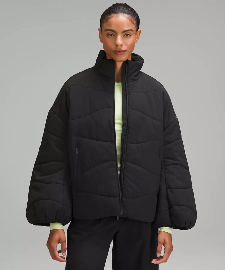 Wave-Quilt Insulated Jacket
