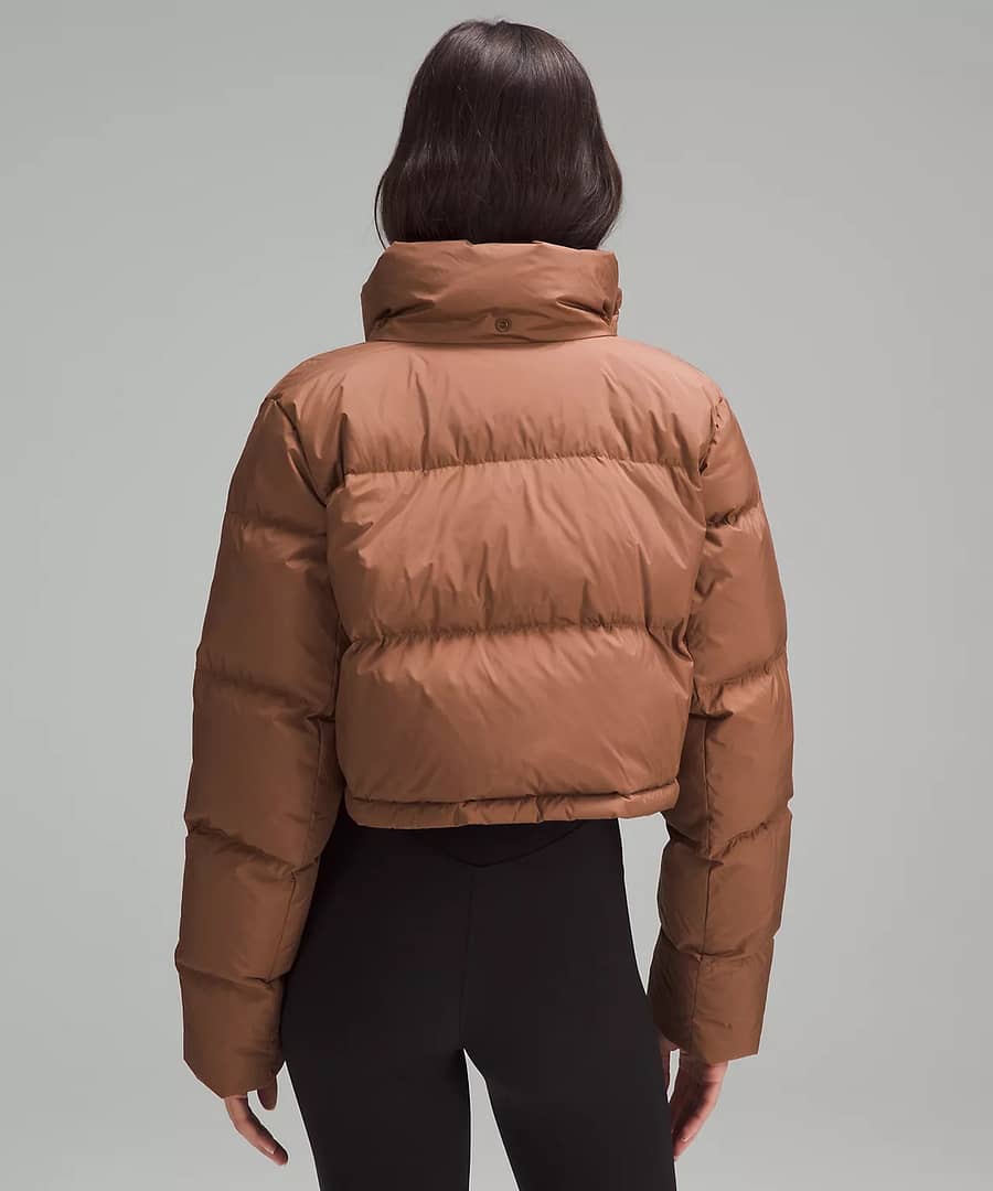 Wunder Puff Super-Cropped Jacket - Roasted Brown 3