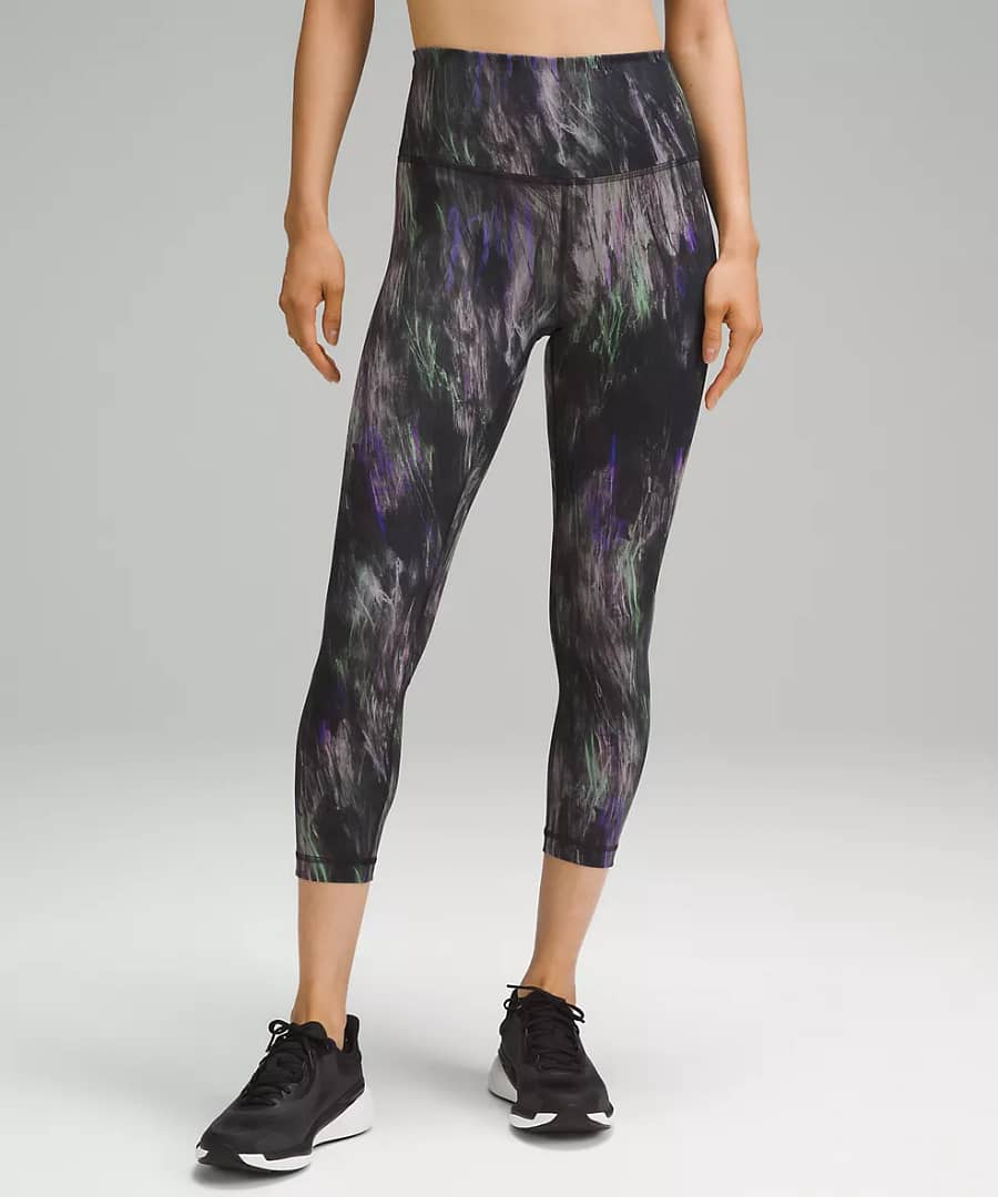 Wunder Train High-Rise Crop 23" wayward stride rhino grey