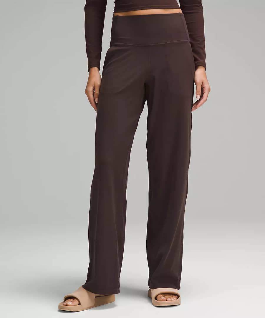 lululemon Align™ High-Rise Wide-Leg Pant Short espresso