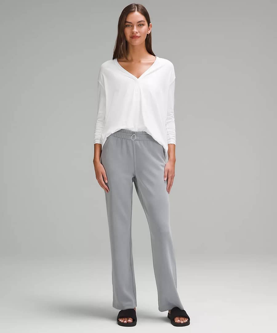 Back In Action V-Neck Long-Sleeve Shirt 2