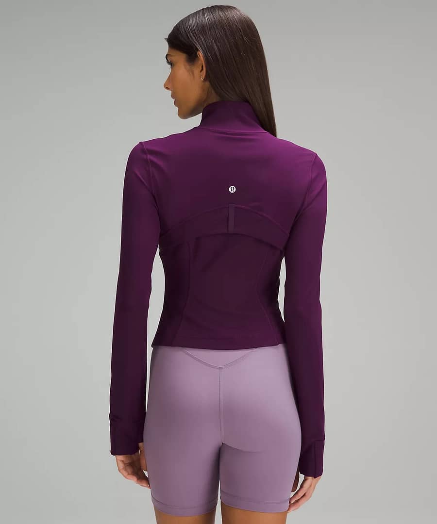 Define Cropped Jacket Nulu dramatic magenta 3