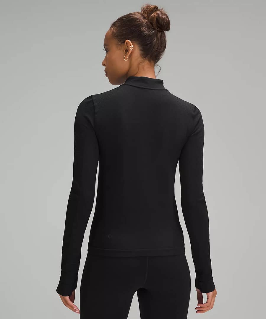 Merino Wool-Blend Base Layer Half Zip 3