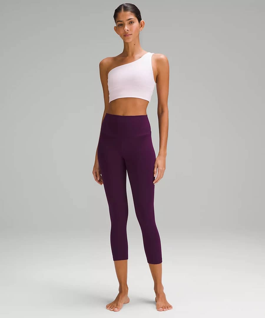 lululemon Align High-Rise Crop 21 dramatic magenta 2