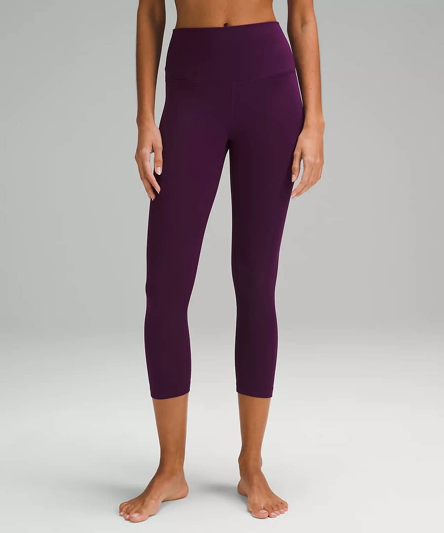 lululemon Align High-Rise Crop 21" dramatic magenta