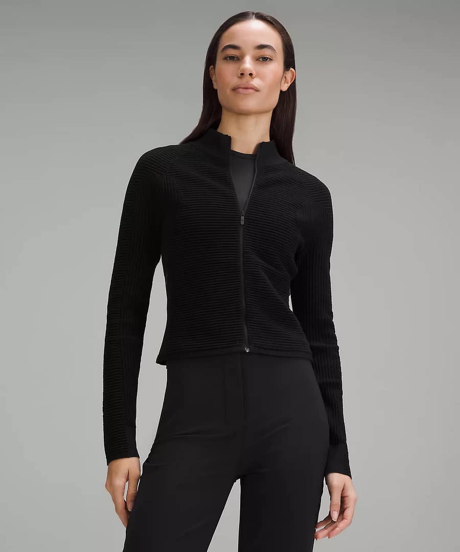 Mixed Rib-Knit Zip Up - lululemon