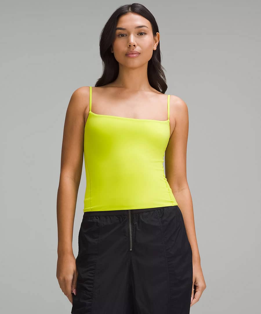 Wundermost Ultra-Soft Nulu Spaghetti-Strap Cami Tank Top