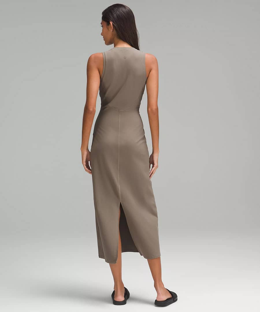 All Aligned Ribbed Midi Dress 2