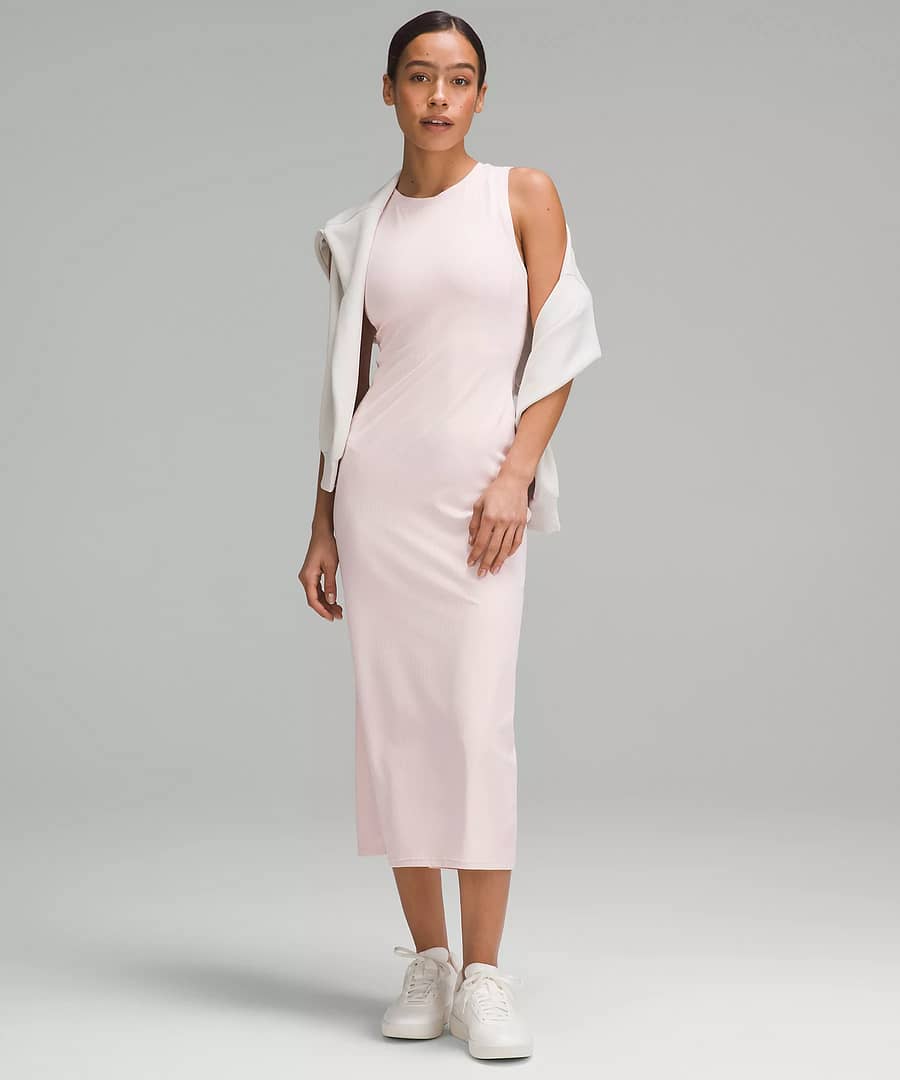 All Aligned Ribbed Midi Dress 3