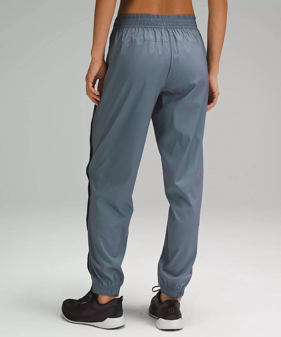 Iridescent Tearaway Mid-Rise Track Pant 4