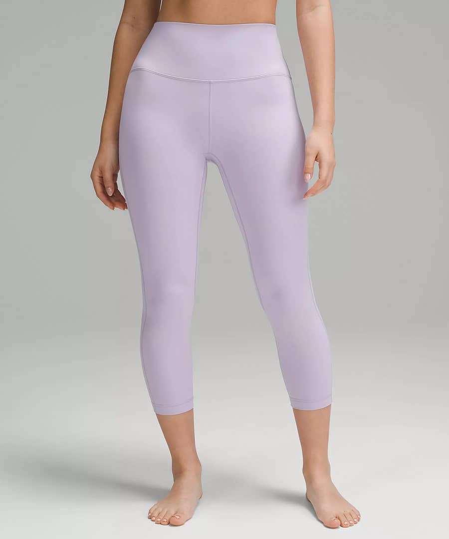 lululemon Align High-Rise Crop 23" lilac ether