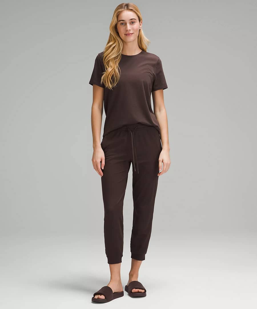 lululemon - Soft Jersey Classic-Fit Mid-Rise Jogger - espresso - women's joggers