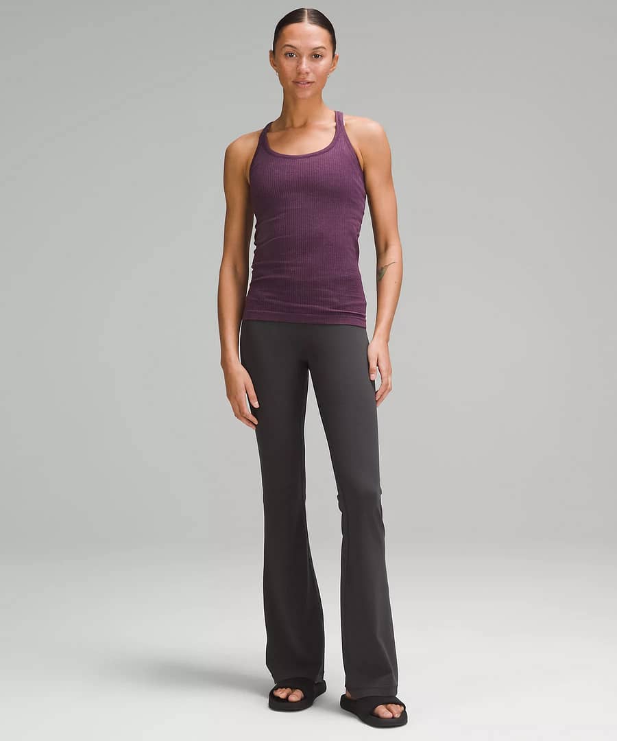 lululemon tank - Ebb to Street Tank Top - grape thistle