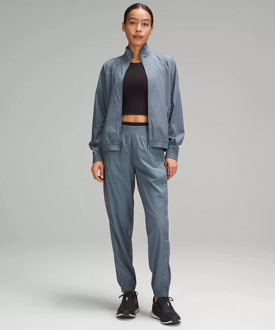 Relaxed-Fit Track Jacket Iridescent 2