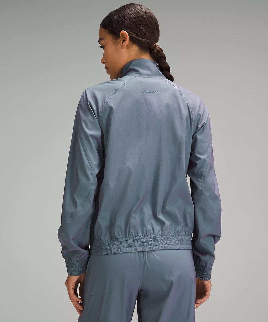 Relaxed-Fit Track Jacket Iridescent 3