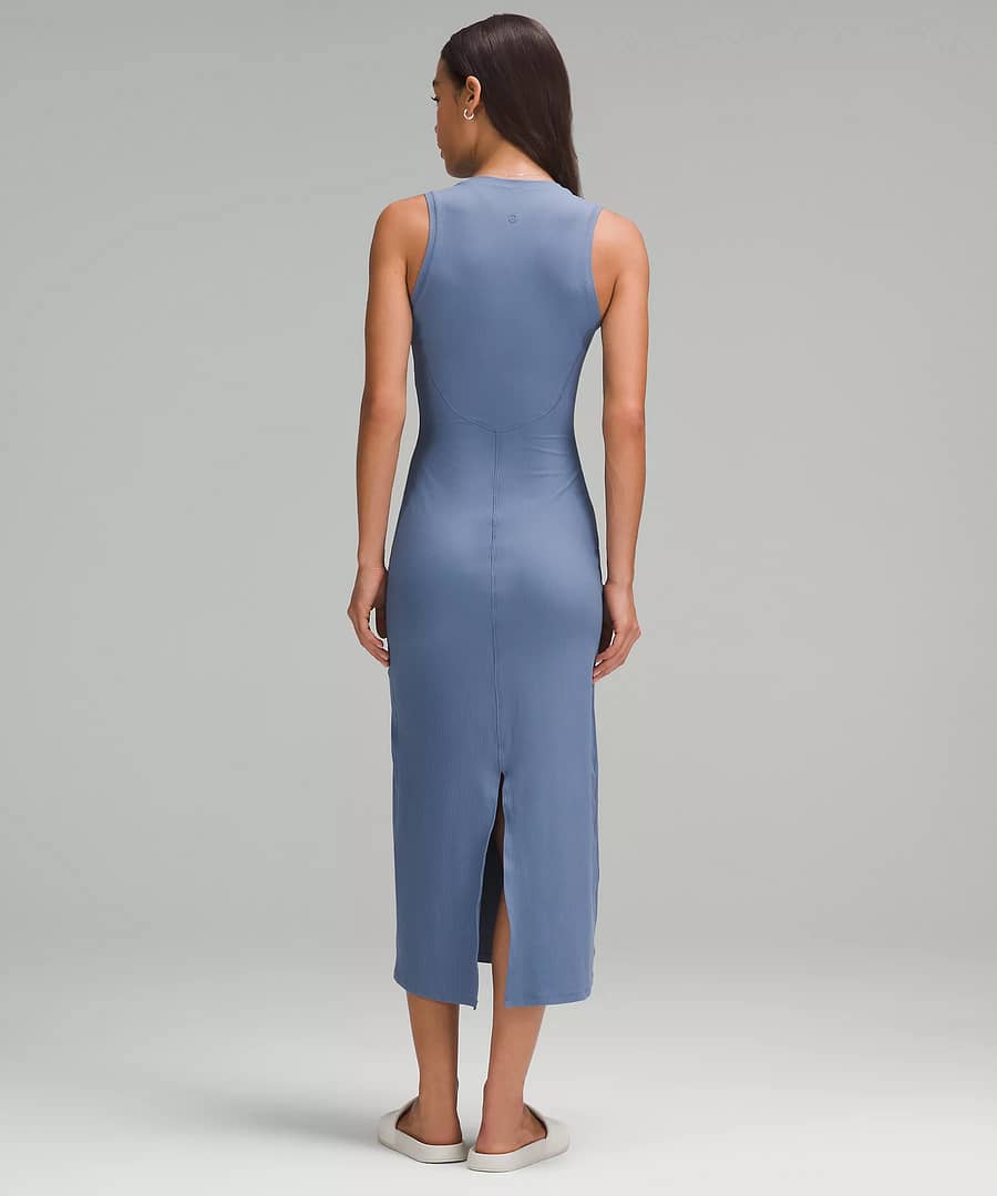 All Aligned Ribbed Midi Dress 2