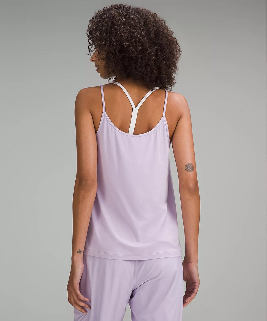 Modal Silk-Blend Spaghetti Strap Tank Top 3