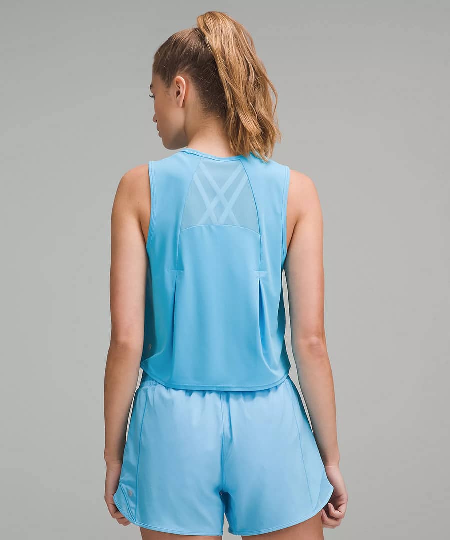 Sculpt Cropped Tank Top - kayak blue - lululemon